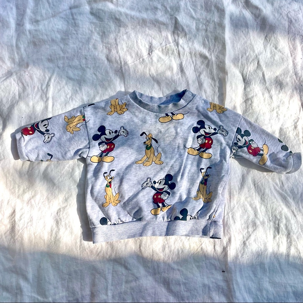 Cute H&M Mickey Mouse baby hoodie